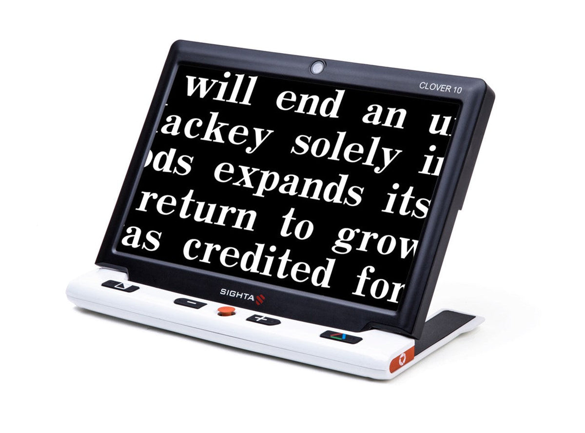 CLOVER 10 ビデオ拡大鏡 SIGHTCARE クローバー10携帯型拡大読書器
