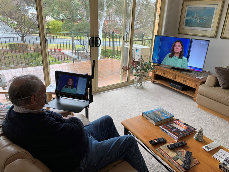 Trevor can watch rugby again!