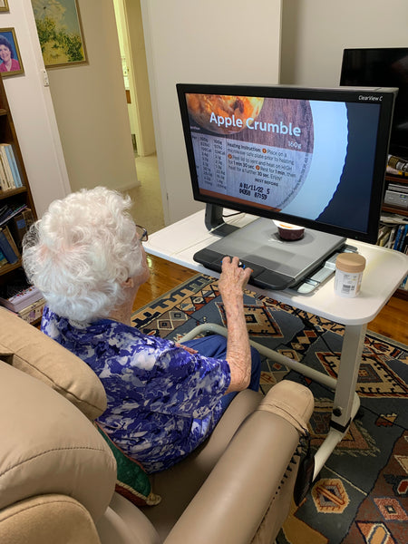 Hazel Embraces Technology