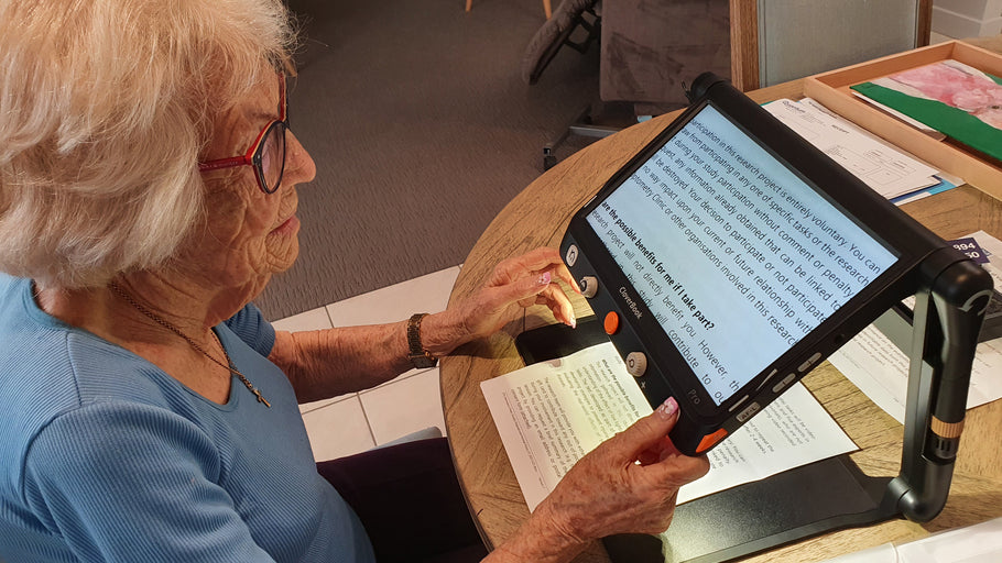 Clover Book Pro - a Gift of Independence for Jean