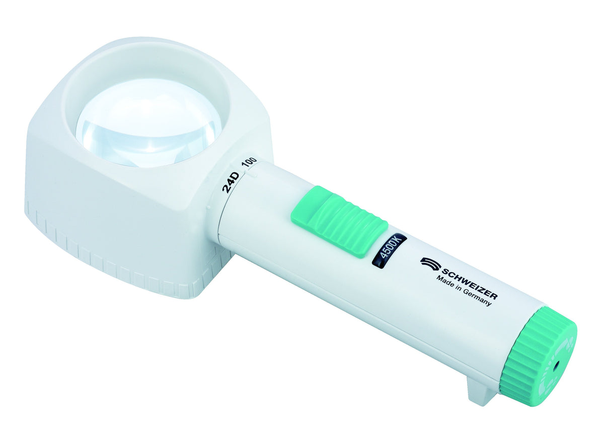 Quantum Magnifiers Illuminated Stand Magnifier – Quantum Reading Learning Vision