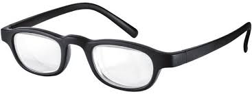 High Power Spectacles +12, +16 & +20 (BLACK)