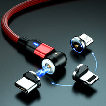 Load image into Gallery viewer, Magnetic 3 in 1 fast charging cable
