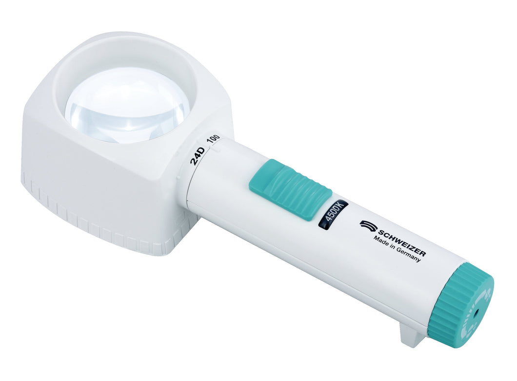 Okolux plus - 14X/56D 35mm LED stand magnifier