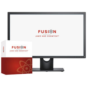 ZoomText Fusion software box