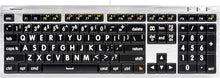 Load image into Gallery viewer, Large Print White on Black - Mac ALBA Keyboard
